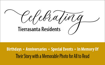 Celebrate a Tierrasanta resident