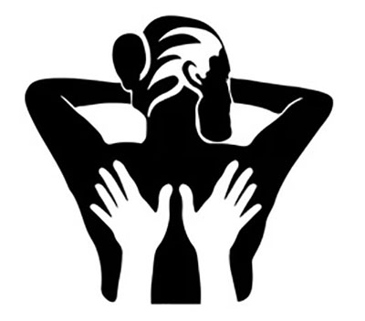 massage silhouette