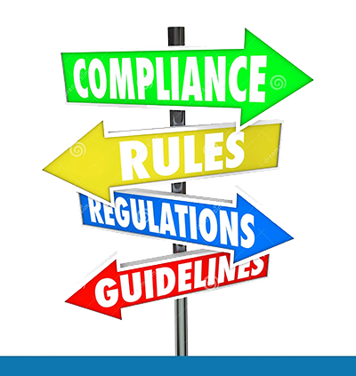 Rules & regulations sign