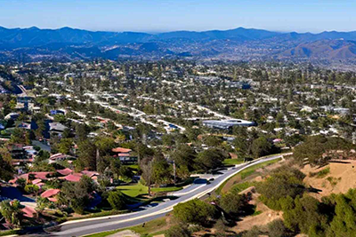 Tierrasanta airial view