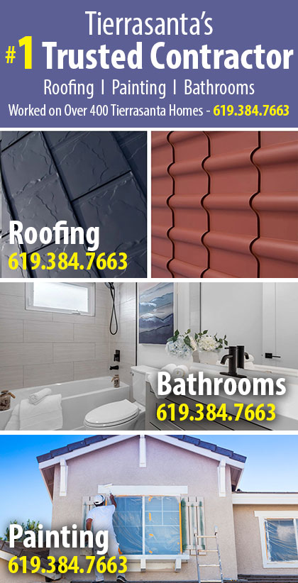 #1 roofing contractor tierrasanta