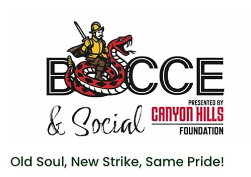 Bocce Tournament header
